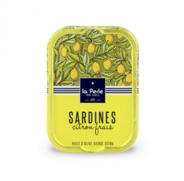 Sardinen in Zitrone und Olivenöl