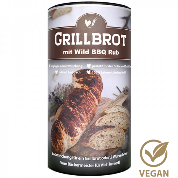 Bio-Grillbrot Wild BBQ Rub groß